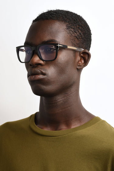 Designer Men David Beckham Eyeglasses: 7070 - Black- SpecSMART Eye Clinic (Diagonal Face View)